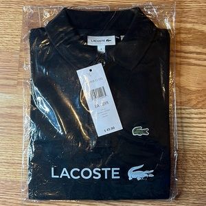 Black Lacoste Size 8 Kids/Boys Shirt.